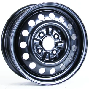 RTX Wheels – Steel Wheel – Black – 15″x6″ 45mm – All weather Wheels – X99103N